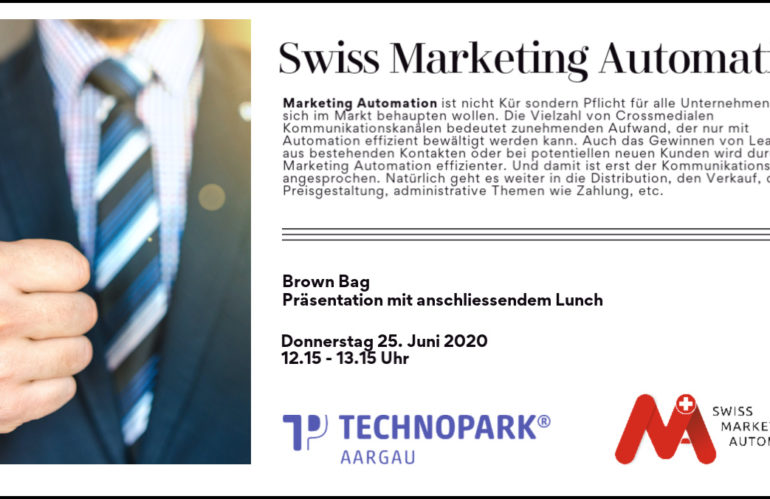 VERSCHOBEN: Brown Bag – Swiss Marketing Automation